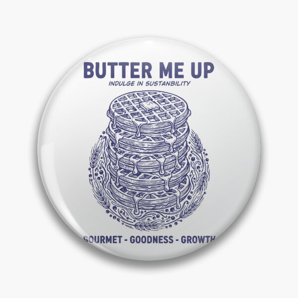 Item preview, Breakfast Butter Me Up Funny Brunch Coffee designed and sold by LuminOrb.