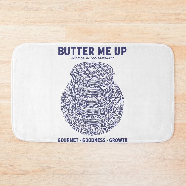 Item preview, Breakfast Butter Me Up Funny Brunch Coffee designed and sold by LuminOrb.