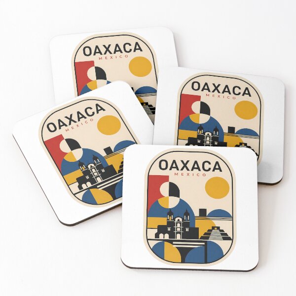 Item preview, Oaxaca Mexico Mid Century Modern Travel Skyline designed and sold by k3rstman1.