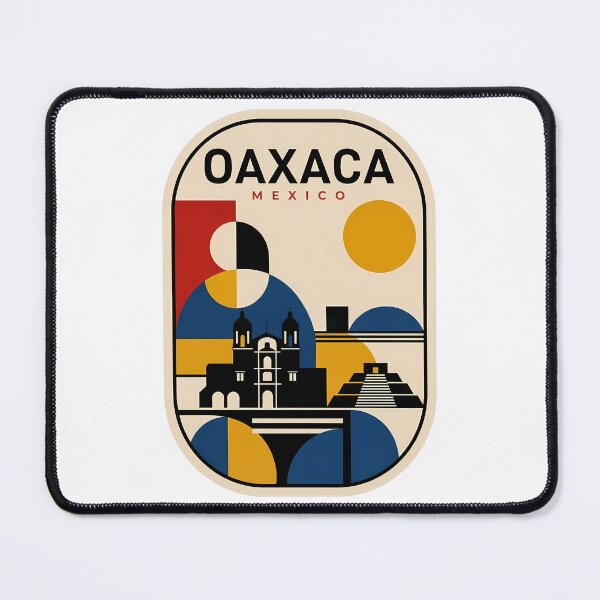 Item preview, Oaxaca Mexico Mid Century Modern Travel Skyline designed and sold by k3rstman1.