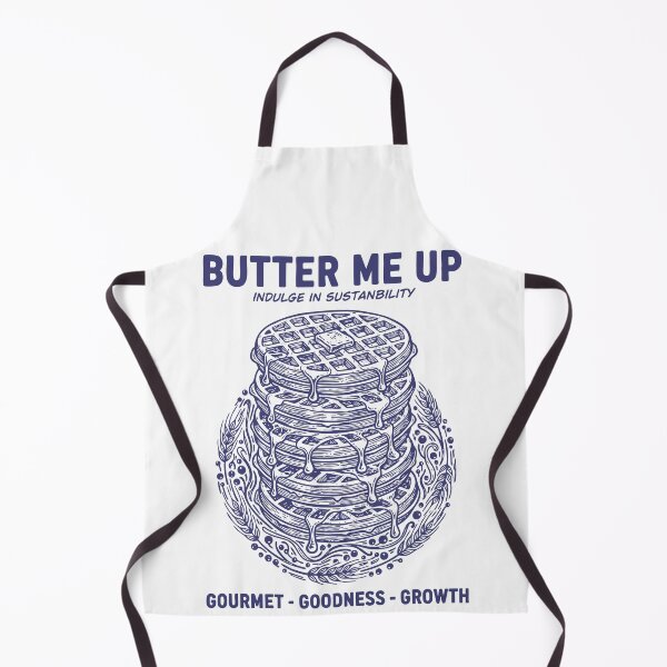 Item preview, Breakfast Butter Me Up Funny Brunch Coffee designed and sold by LuminOrb.