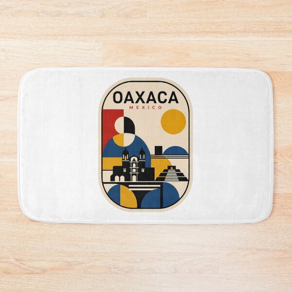 Item preview, Oaxaca Mexico Mid Century Modern Travel Skyline designed and sold by k3rstman1.