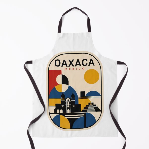 Item preview, Oaxaca Mexico Mid Century Modern Travel Skyline designed and sold by k3rstman1.