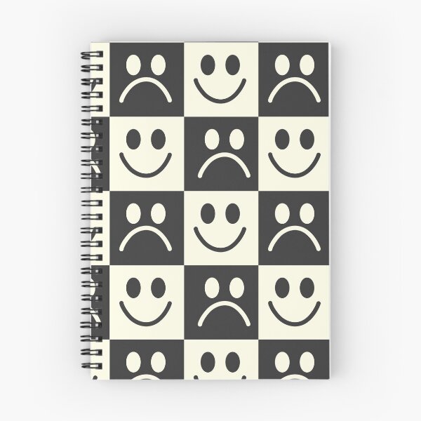 Item preview, Happy and Sad Face Minimal Pattern designed and sold by PlainMaddiShop.