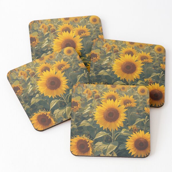 Artikelvorschau, Ein Sonnenblumenfeld entworfen und verkauft von Art70shop.