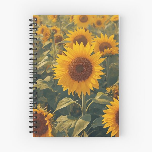 Item preview, A field of sunflowers designed and sold by Art70shop.