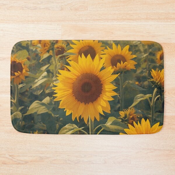 Item preview, A field of sunflowers designed and sold by Art70shop.