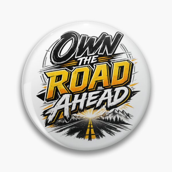 Item preview, Own The Road Ahead – Motivational Journey Typography Design designed and sold by the-dovlat.
