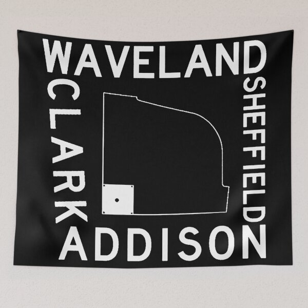 Item preview, Streets Of Wrigley Field designed and sold by kelleebush.