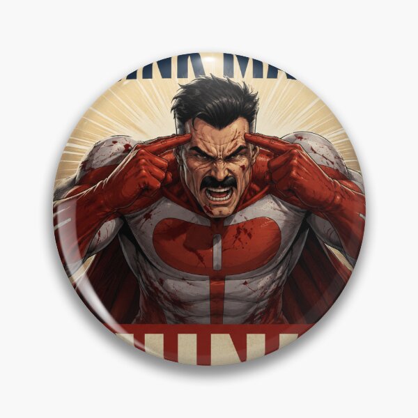 Item preview, THINK MARK, THINK! MEME from Invincible Omniman designed and sold by missbreeze.