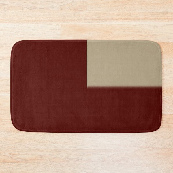 Item preview, Minimalist Dark Red with Beige Geometric Square designed and sold by pluielegere.
