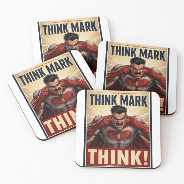 Item preview, THINK MARK, THINK! MEME from Invincible Omniman designed and sold by missbreeze.