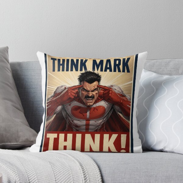 Item preview, ¡PIENSA MARCA, PIENSA! MEME de Invincible Omniman designed and sold by missbreeze.