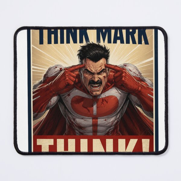 Item preview, THINK MARK, THINK! MEME from Invincible Omniman designed and sold by missbreeze.