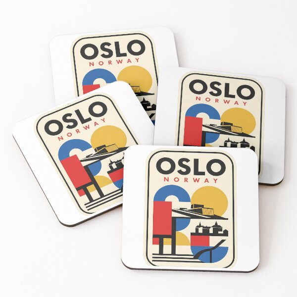 Item preview, Vintage Oslo Norway Travel Mid Century Modern designed and sold by k3rstman1.