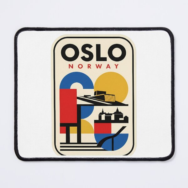 Item preview, Vintage Oslo Norway Travel Mid Century Modern designed and sold by k3rstman1.