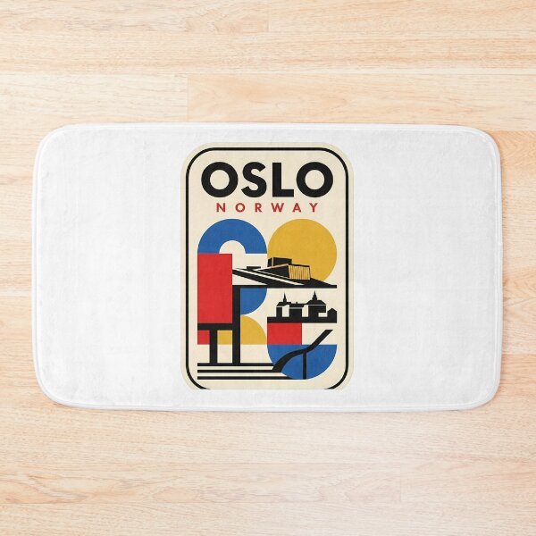 Item preview, Vintage Oslo Norway Travel Mid Century Modern designed and sold by k3rstman1.