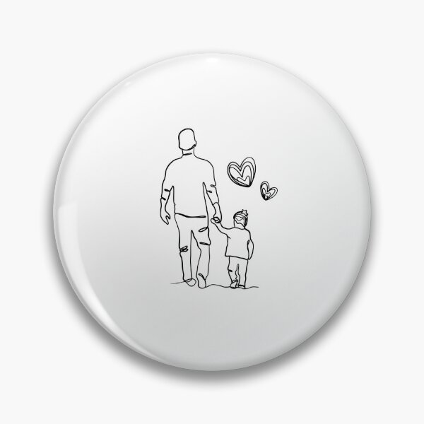 Item preview, Father's Day Minimal Design designed and sold by ferdicildiz.