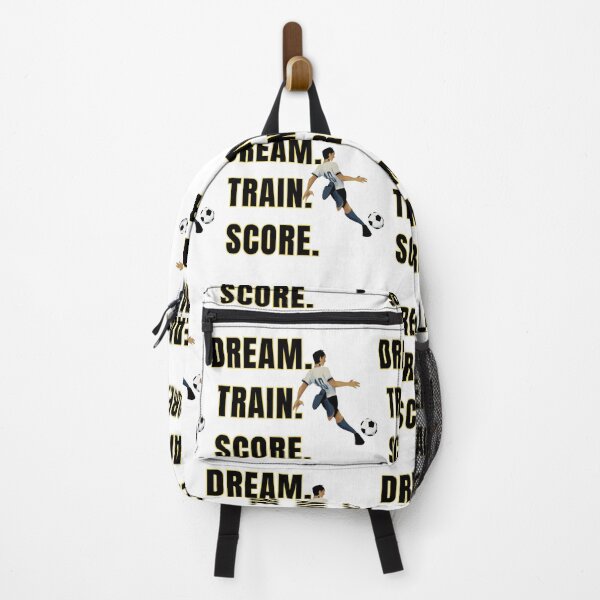 Item preview, Dream Train Score Football Motivation T-Shirt | Soccer Athlete Quote designed and sold by UrbanEchoHub.