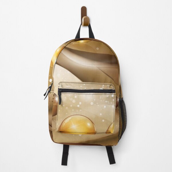 Item preview, Abstract Orange and Bronze 3D Swirls – Flowing Ribbons with Glossy Spheres designed and sold by RaresS.
