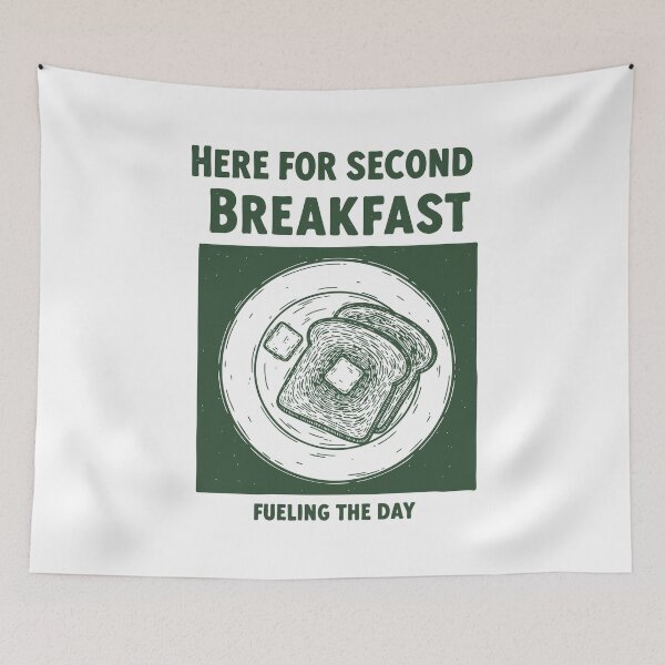 Item preview, Breakfast Here For Second Breakfast Fueling designed and sold by LuminOrb.