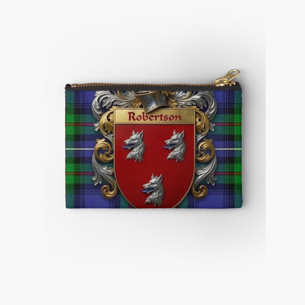 Item preview, Robertson Shield 3D and Modern Hunting Tartan designed and sold by Kirrindy Designs.