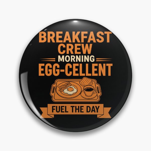 Item preview, Breakfast Crew Morning Eggcellent Fuel The Day designed and sold by LuminOrb.