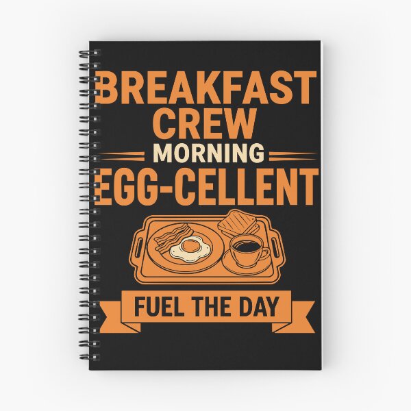 Item preview, Breakfast Crew Morning Eggcellent Fuel The Day designed and sold by LuminOrb.