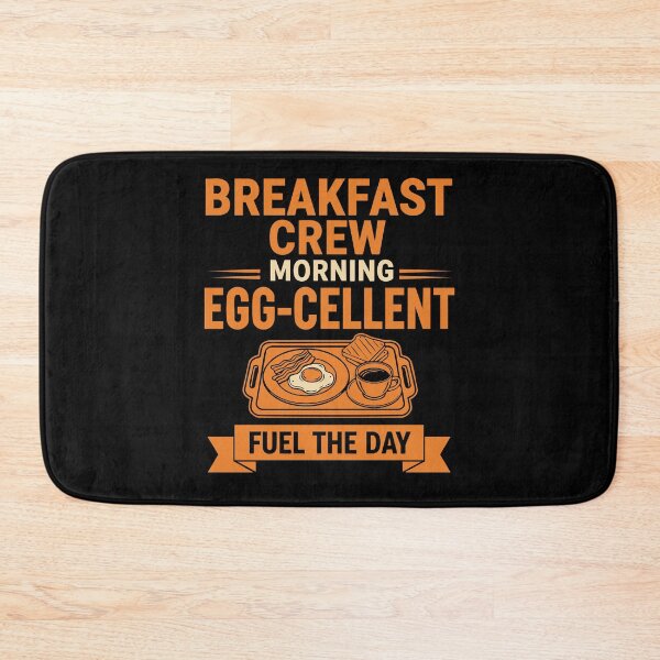 Item preview, Breakfast Crew Morning Eggcellent Fuel The Day designed and sold by LuminOrb.