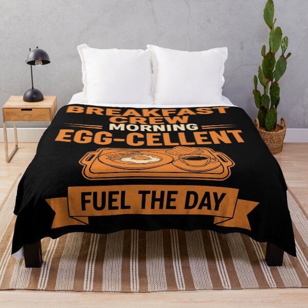 Item preview, Breakfast Crew Morning Eggcellent Fuel The Day designed and sold by LuminOrb.