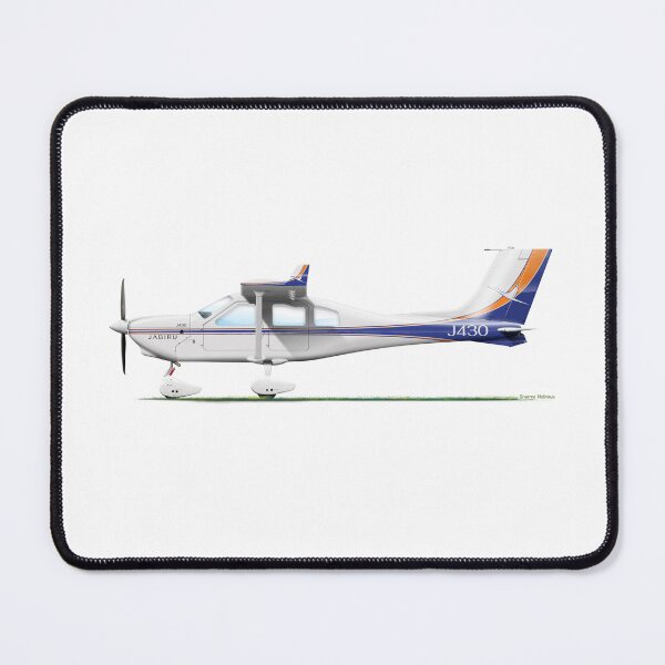 Item preview, Jabiru Aircraft J430 designed and sold by Grubby Fingers Aircraft Illustration.