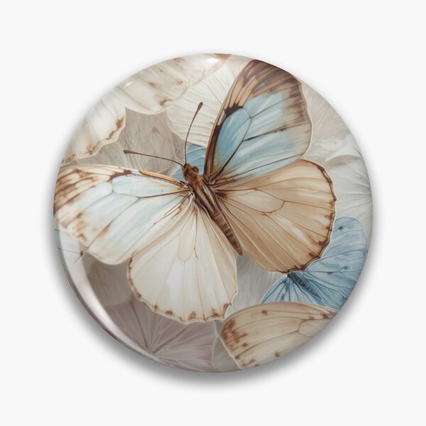 Item preview, Soft Butterfly Pattern – Gentle Pastel Seamless Design for Kids & Decor designed and sold by Art70shop.