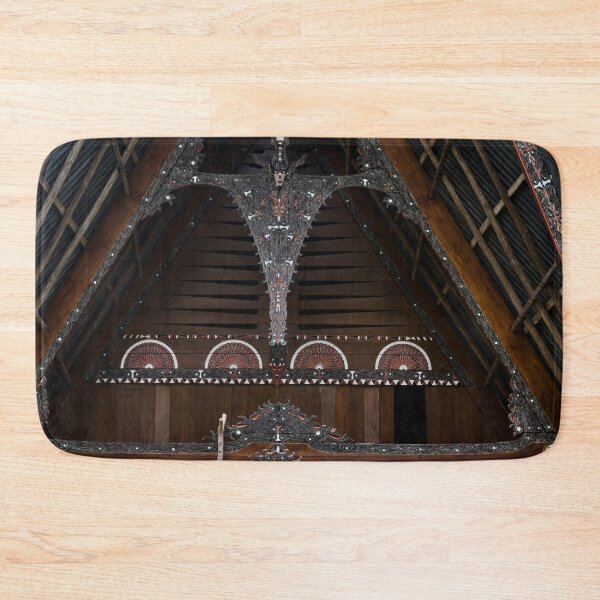 Item preview, Carved details of a Batak house designed and sold by franck380.