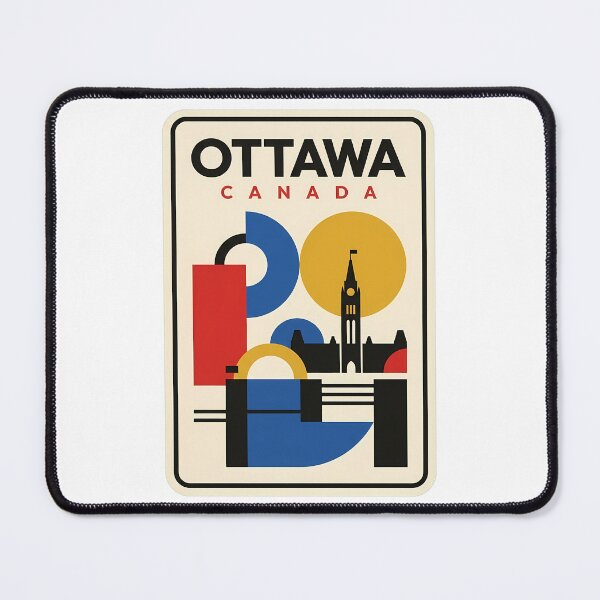 Item preview, Minimalist Geometric Ottawa Canada Travel Aesthetic designed and sold by k3rstman1.