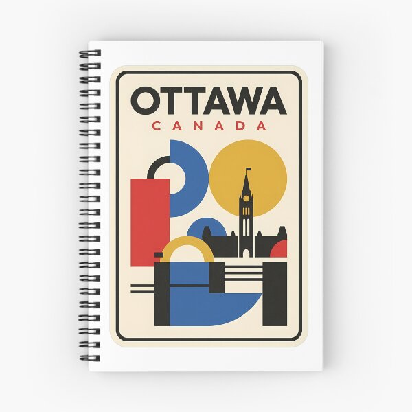 Item preview, Minimalist Geometric Ottawa Canada Travel Aesthetic designed and sold by k3rstman1.