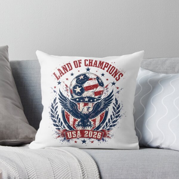 Item preview, Land of Champions USA 2026 World Cup Soccer T-Shirt designed and sold by KickoffStudio.