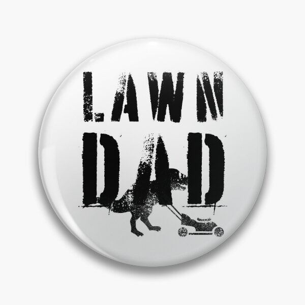 Item preview, Lawn dad dinosaur designed and sold by InkRiot Studios.