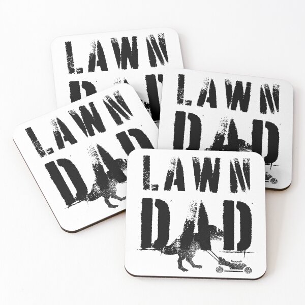 Item preview, Lawn dad dinosaur designed and sold by InkRiot Studios.