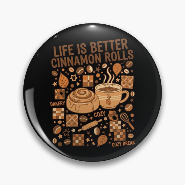 Item preview, Breakfast Life Is Better Cinnamon Rolls Coffee designed and sold by LuminOrb.