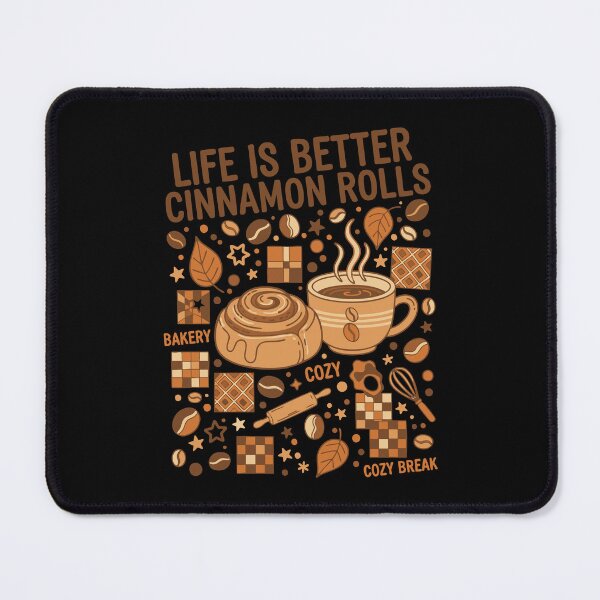 Item preview, Breakfast Life Is Better Cinnamon Rolls Coffee designed and sold by LuminOrb.