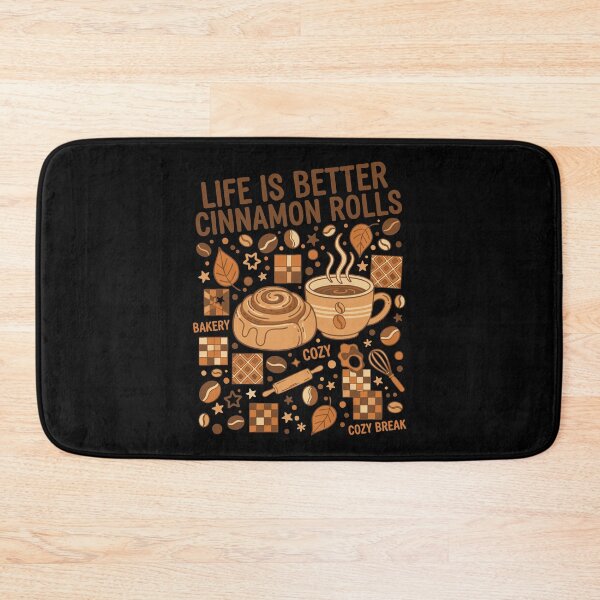 Item preview, Breakfast Life Is Better Cinnamon Rolls Coffee designed and sold by LuminOrb.