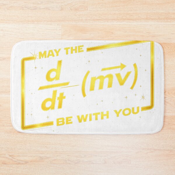 Item preview, May the force (F=ma) be with you. Physics Maths designed and sold by labstud.