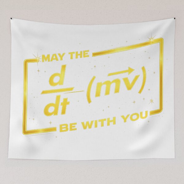 Item preview, May the force (F=ma) be with you. Physics Maths designed and sold by labstud.