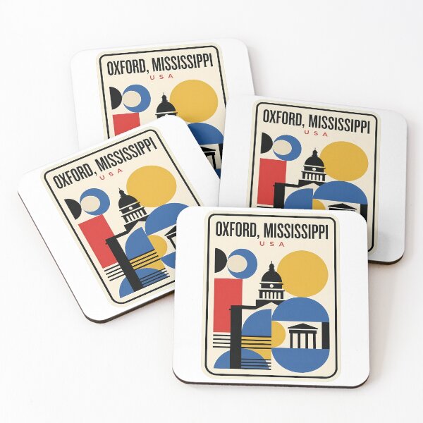 Item preview, Oxford Mississippi USA Mid Century Modern Travel designed and sold by k3rstman1.