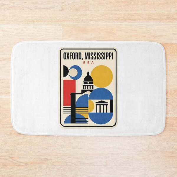 Item preview, Oxford Mississippi USA Mid Century Modern Travel designed and sold by k3rstman1.
