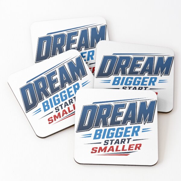 Item preview, Dream Bigger Start Smaller – Ambition Meets Action Design designed and sold by the-dovlat.