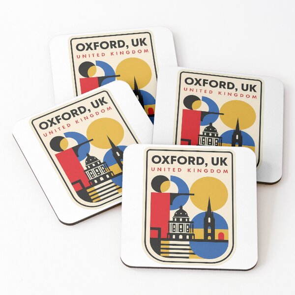 Item preview, Oxford United Kingdom Minimalist Geometric Landmarks designed and sold by k3rstman1.