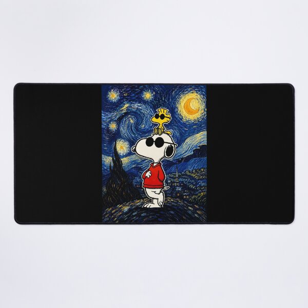 Item preview, El genial Snoopy con Woodstock | La noche estrellada designed and sold by Har-vee.