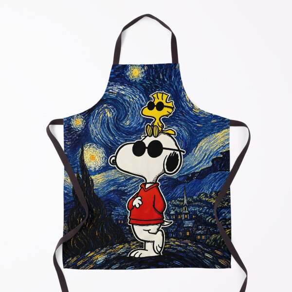 Item preview, Cool Snoopy with Woodstock | Starry Night designed and sold by Har-vee.