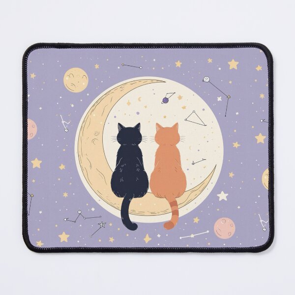 Item preview, Celestial Kitty Cosmic Love designed and sold by Kochainn.